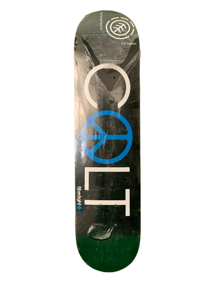 Element Colt Cannon Fiberlight Peace Sign 7.5" Classic Skateboard Deck