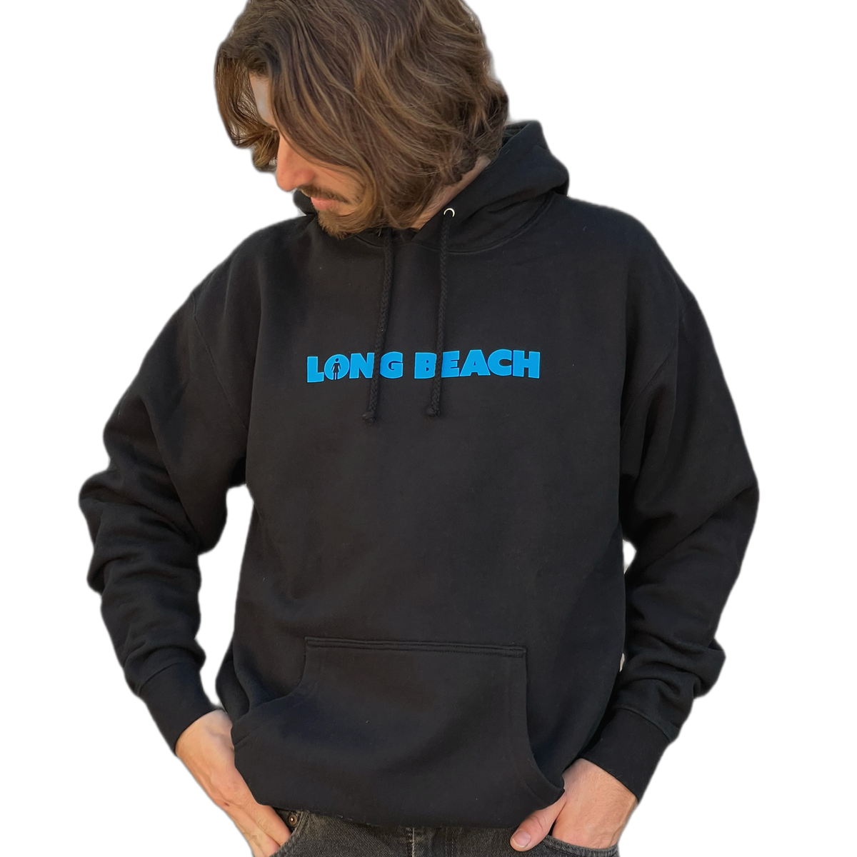Girl x LB Skate “We OG Long Beach” Black Hooded Sweatshirt