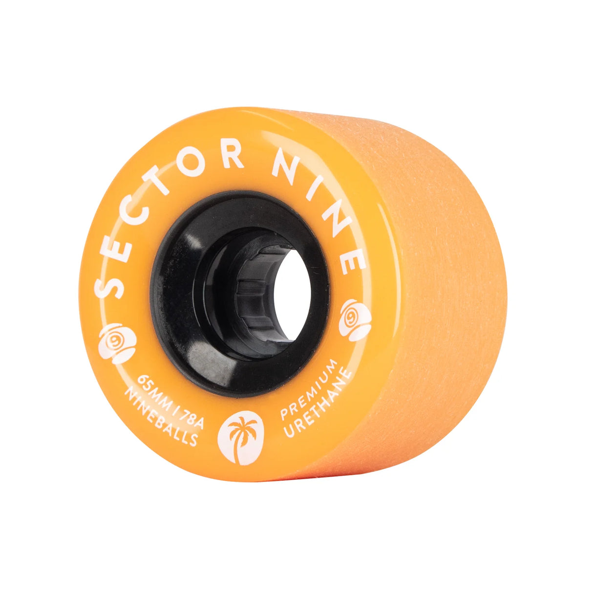 Sector Nine Nineballs Tangerine 65mm 78a Cruiser Skateboard Wheels
