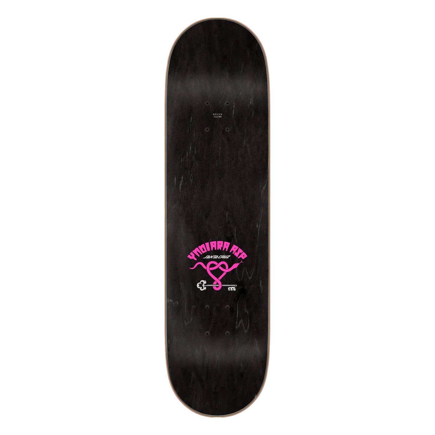 Santa Cruz Asp Slither Pro 8.25" Twin Tail Skateboard Deck