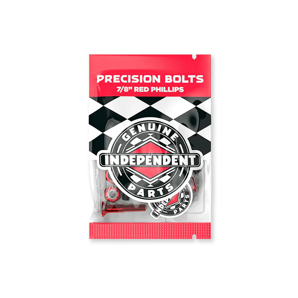 Independent Genuine Parts Phillips 7/8" Black/Red Hardware