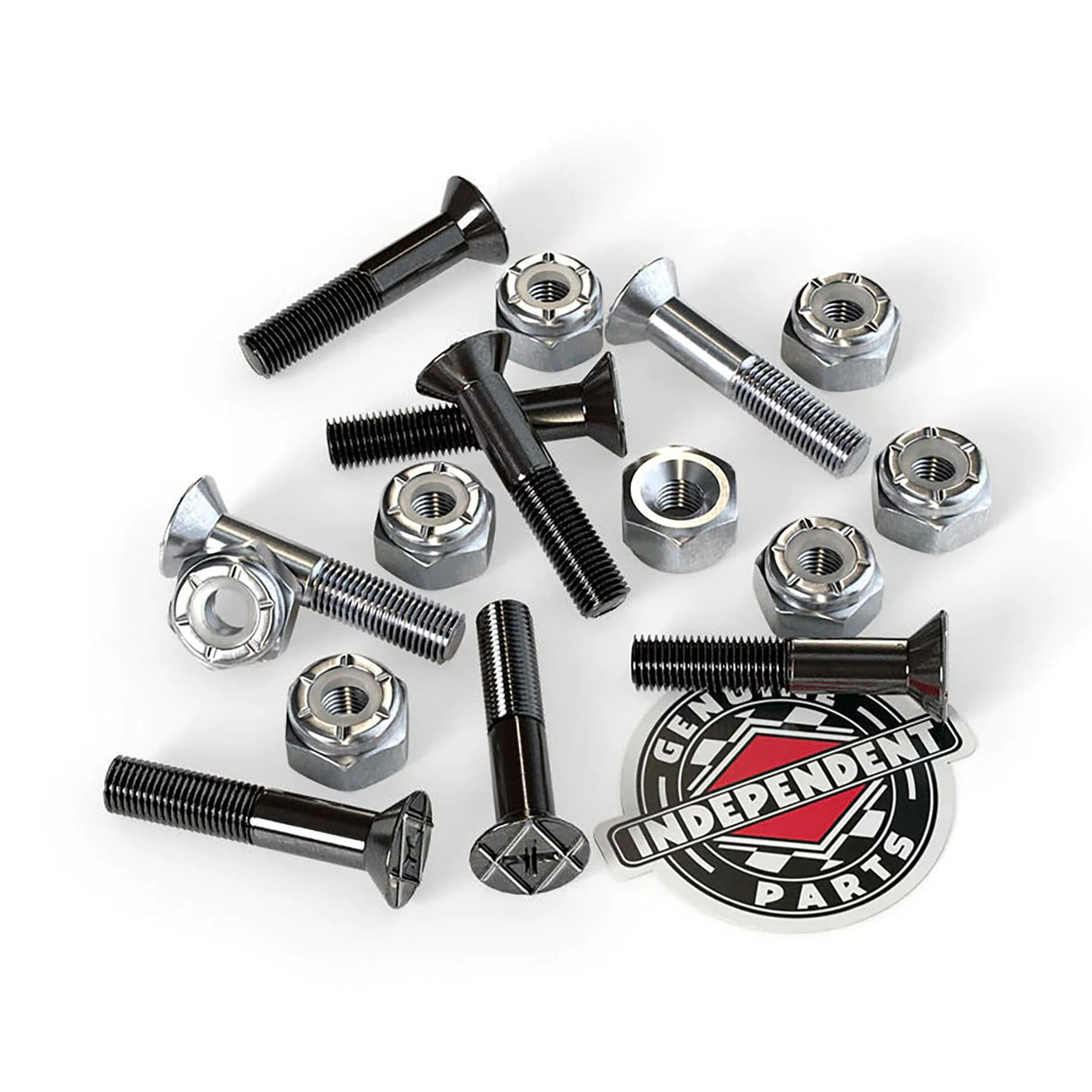 Independent Genuine Parts Phillips 7/8" Black/Silver Hardware