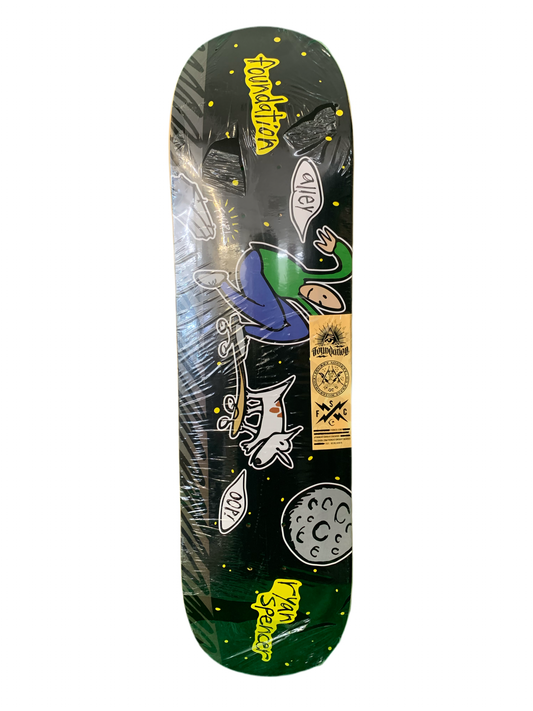 Foundation Ryan Spencer Alley Oop 8.375" Classic Skateboard Deck