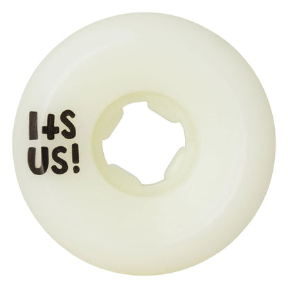 OJ Martinez Its Us Gold White Hardline 54mm 99a Wheels