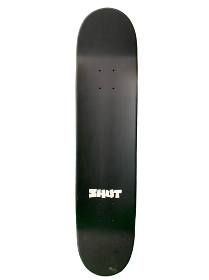Shut Team Logo 7.6" Classic Skateboard Deck
