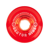 Sector Nine Nineballs Red 69mm 78a Cruiser Skateboard Wheels
