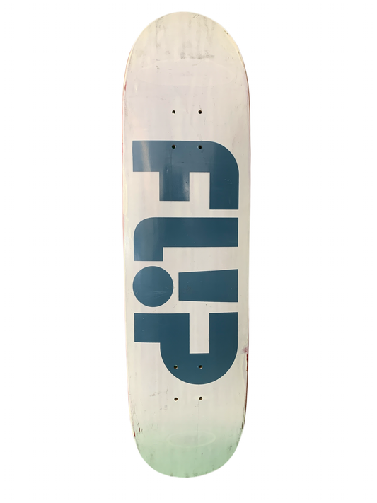 Flip Team Logo Shaped 8.38 Classic Skateboard Deck