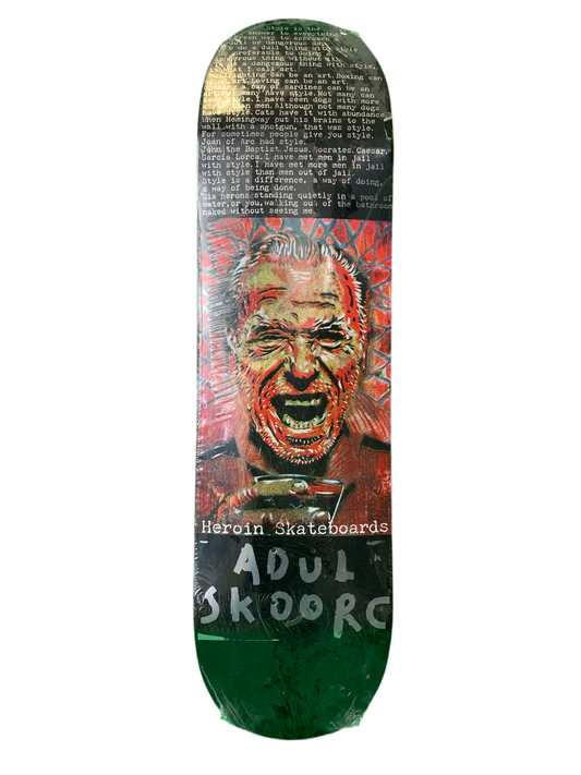 Heroin Chet Childress x BUK 8.5" Classic Skateboard Deck