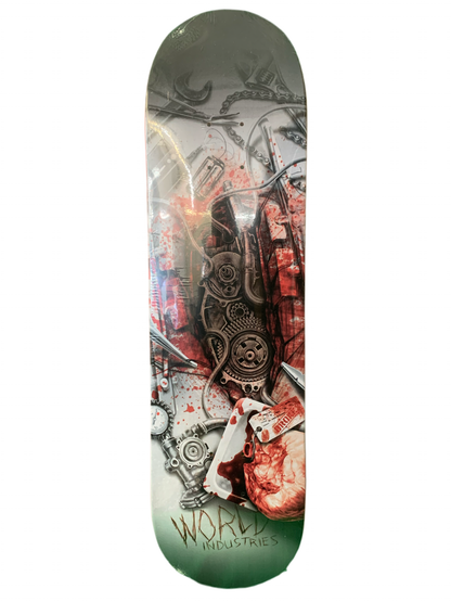 World Industries Heart Surgery 8.25" Classic Skateboard Deck