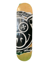 Pig Ragdoll Pig Head 8.1" Classic Skateboard Deck