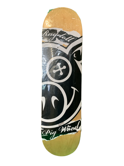 Pig Ragdoll Pig Head 8.1" Classic Skateboard Deck