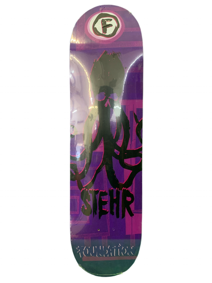 Foundation Gareth Stehr F-Ink 2 8.125" Classic Skateboard Deck