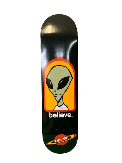 Alien Workshop Omar Salazar Believe Model 7.8" Classic Skateboard Deck
