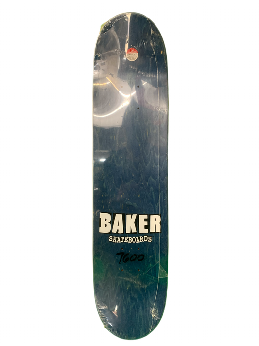 Baker Piss Drunx Logo Red 7.6" Classic Skateboard Deck