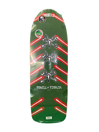 Powell Peralta Rat Bones OG 10" Olive Green 2021 Classic Skateboard Deck