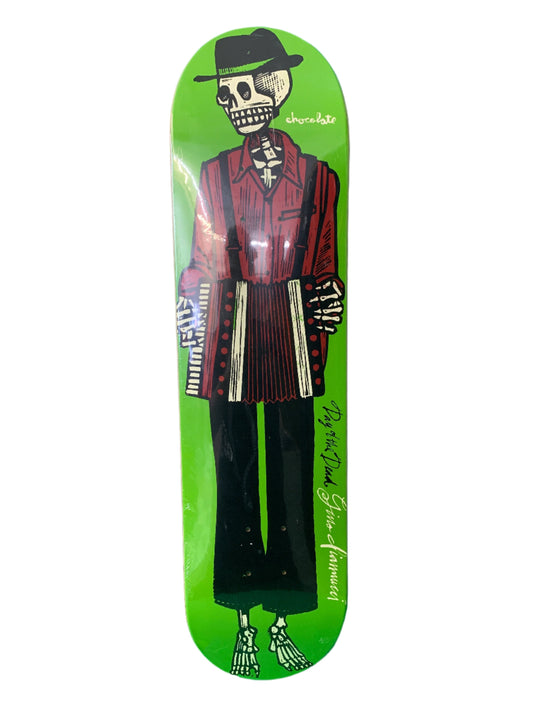 Chocolate Day of the Dead Series Gino Iannucci 7.75" Classic Skateboard Deck
