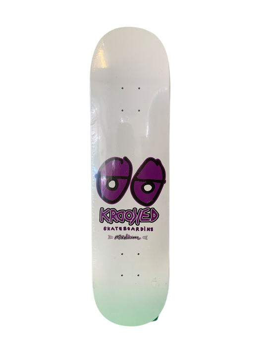 Krooked Big Eyes Logo Medium 8" Classic Skateboard Deck