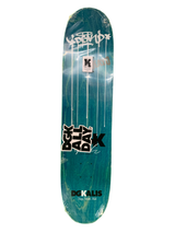 DGK Josh Kalis Logo Spray Mint 8.25" Classic Skateboard Deck