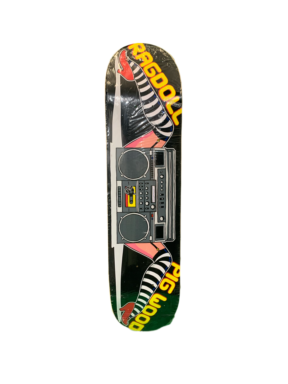 Pig Wood Ragdoll Ghetto Legs 7.6" Classic Skateboard Deck