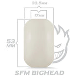 Spitfire Classic Formula Bighead 53mm Wheels