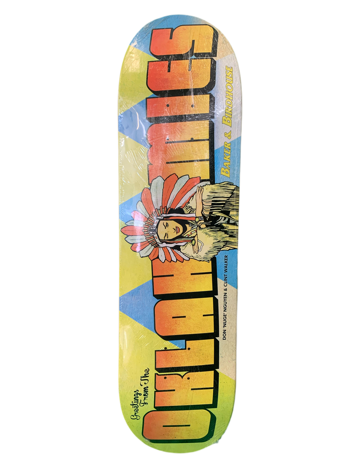 FACT. Skateboardmuseum コラボ USA製 ゴールデンサイズ Baker x Birdhouse Don Nuge Nguyen Oklahomies 8.475