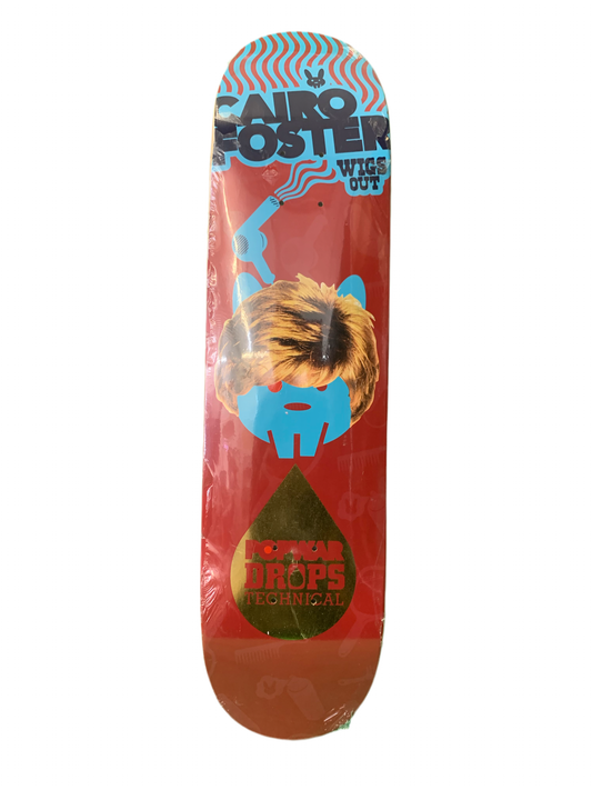 Popwar Cairo Foster Wigs Out 7.75" Classic Skateboard Deck