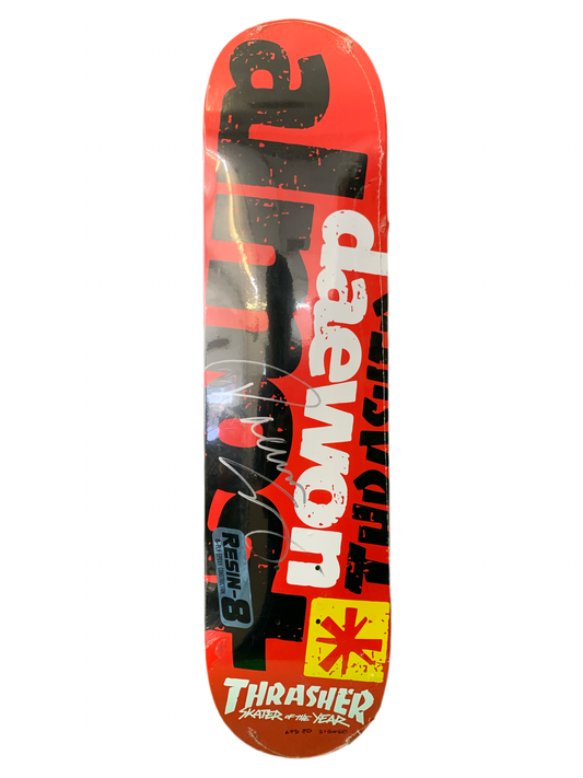Almost Daewon Song Signed SOTY 2006 7.6" Classic Skateboard Deck