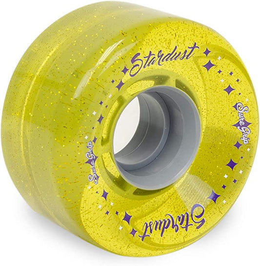 Sure-Grip Boardwalk Stardust Yellow 78a 62mm (Set of 8) Roller Skate Wheels