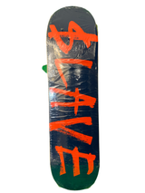 Slave Team Logo 8.25" Navy/Red Classic Skateboard Deck