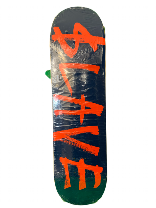 Slave Team Logo 8.25" Navy/Red Classic Skateboard Deck