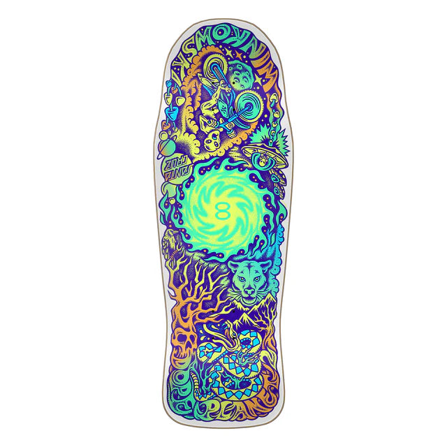 Santa Cruz Winkowski Dope Planet Two VX Shaped 10.34" Skateboard Deck