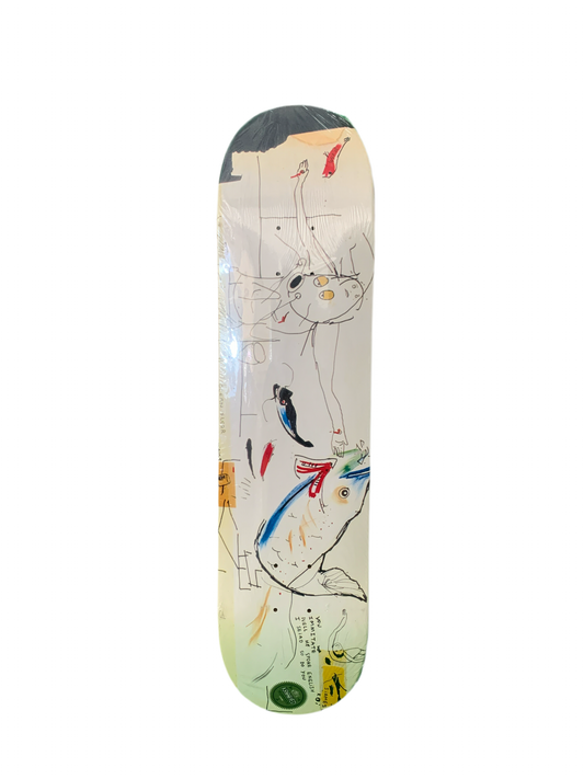 Krooked Mark Gonzales Fishy Deck 2003 Classic Skateboard Deck