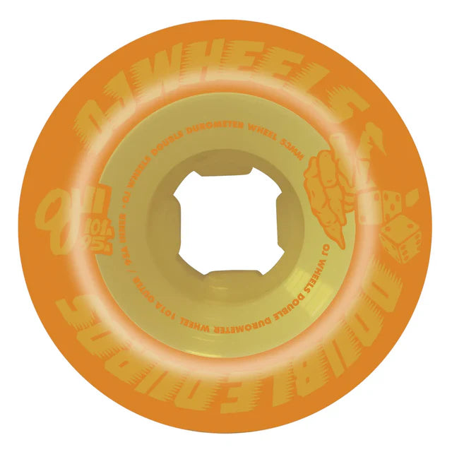 OJ Double Duro Paster Orange Yellow Mini Combo 53mm 101a 95a Wheels