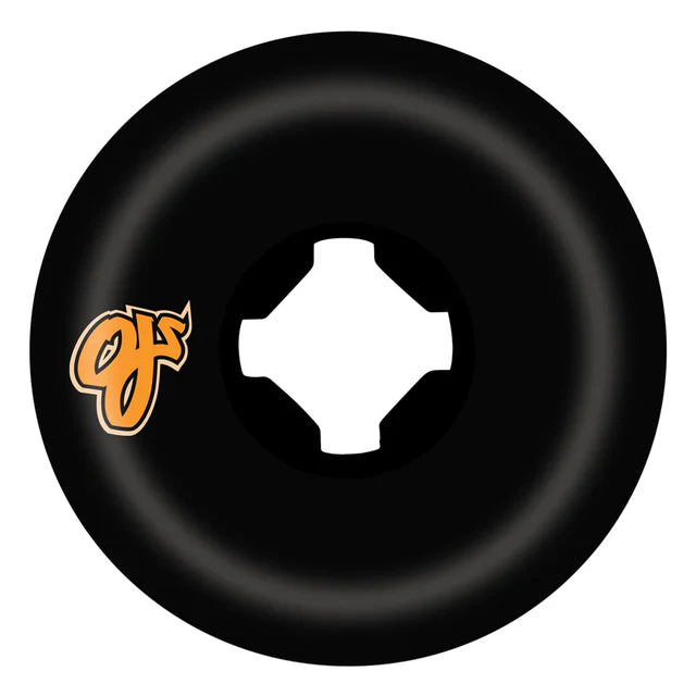 OJ Figgy Flying V Mini Combos Black 54mm 99a Wheels