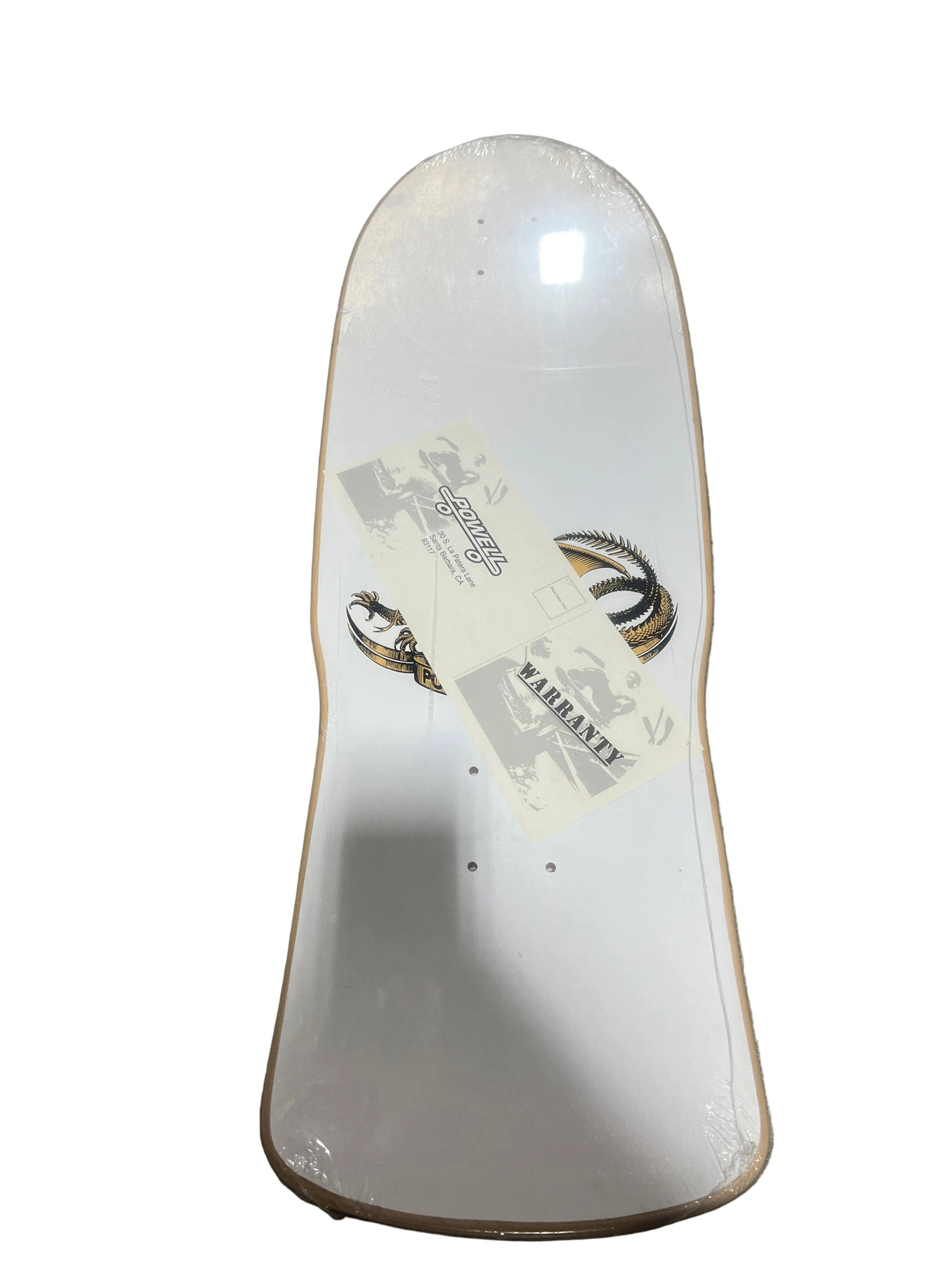 Powell Peralta Steve Steadham Classic Spoon Nose Skull Spade Red/White Size 10" Vintage NOS Shaped Reissue Deck 2004