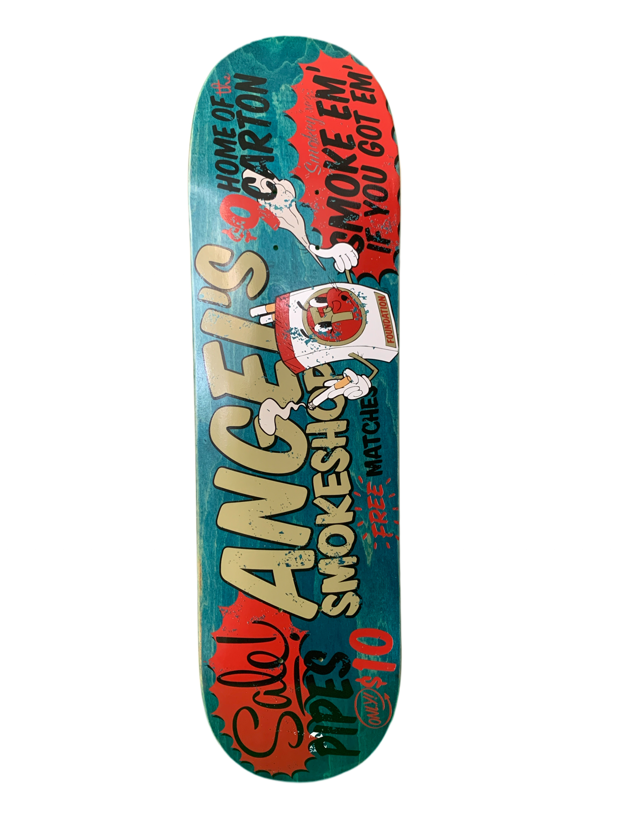 Foundation Angel Ramirez Angel's Smokeshop 8.4" Classic Skateboard Deck