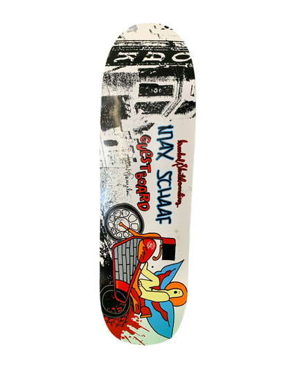 Krooked Max Schaaf Guest Board Limited 69/250 2011 9.25" Classic Skateboard Deck