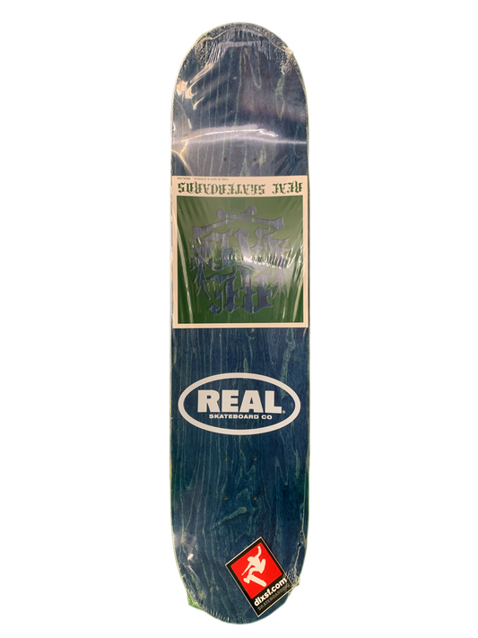 Real Keith Huf Hufnagel Monogram Blue/White Classic Skateboard Deck