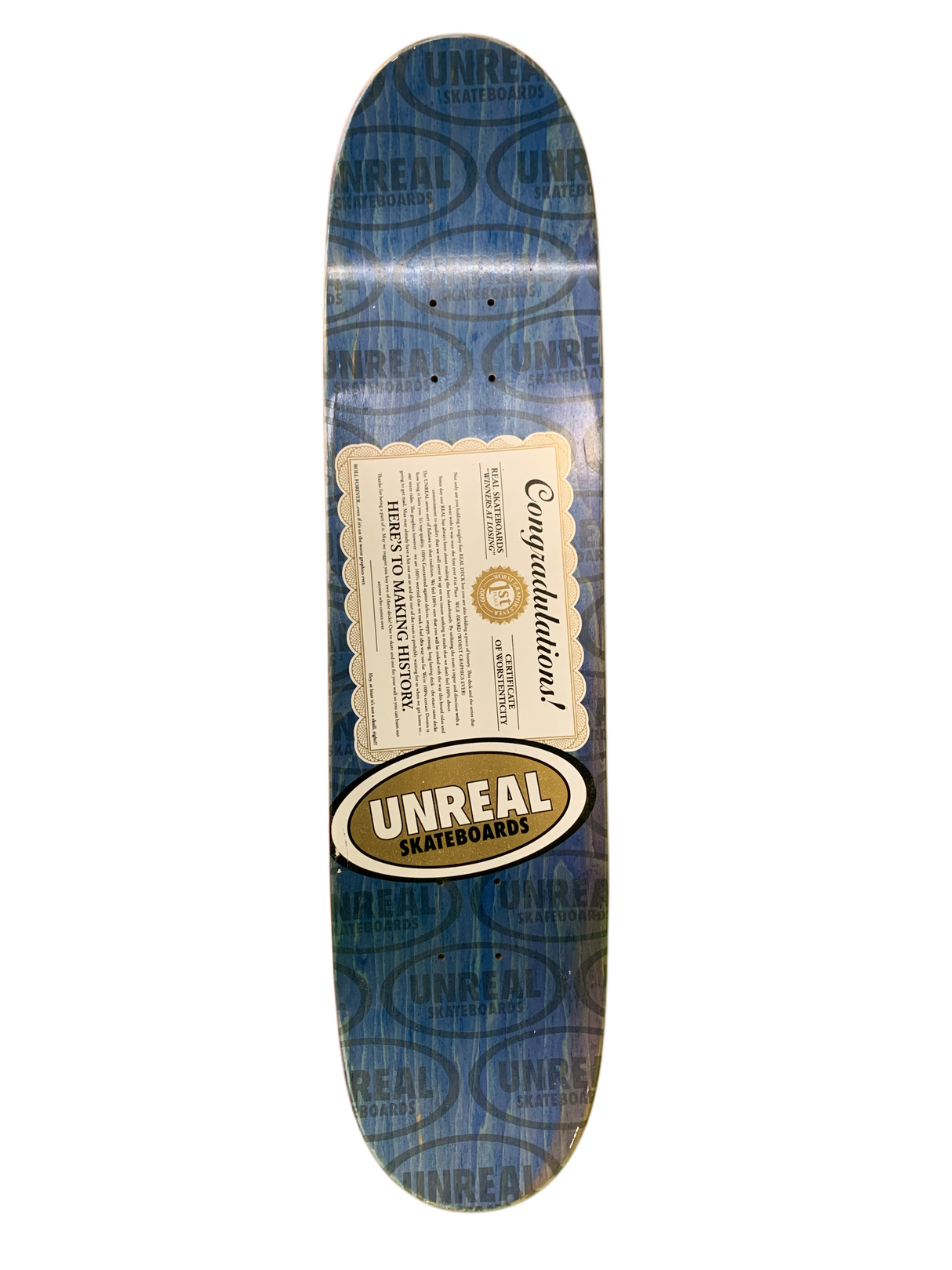 Real JT Aultz Unreal 8.1" Classic Skateboard Deck