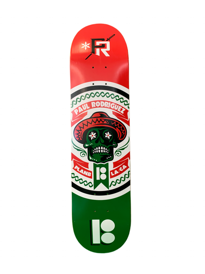 Plan B 2013 Paul Rodriguez Mexican Independence Day 7.75" Classic Skateboard Deck