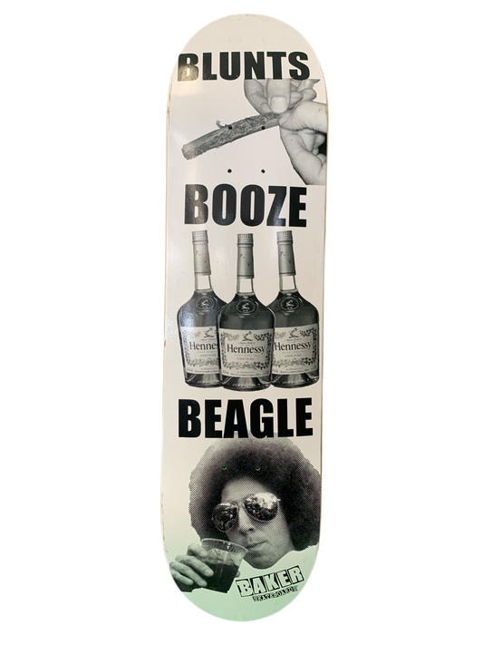 Baker Blunts Booze Beagle 8.125" Classic Skateboard Deck