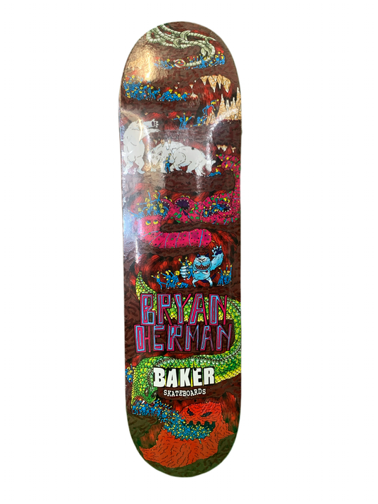 Baker Bryan Herman Super Jack 8" Classic Skateboard Deck