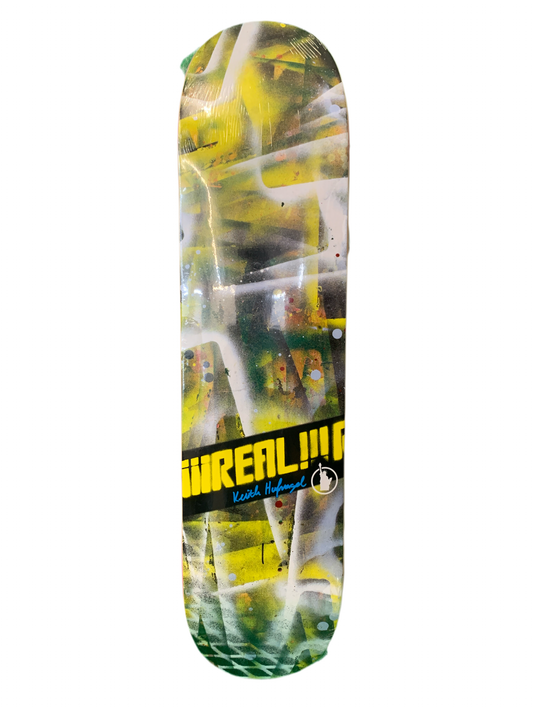 Real Keith Hufnagel NY Graffiti 7.5" Classic Skateboard Deck