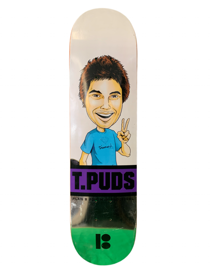 Plan B Torey Pudwill 2010 MVP 7.75" Classic Skateboard Deck