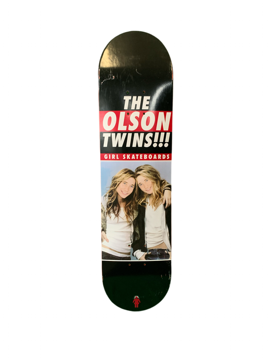Girl The Olson Twins 7.75" Classic Skateboard Deck