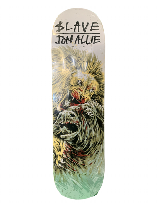 Slave Jon Allie Animal Kingdom Multi 8.25'' Classic Skateboard Deck
