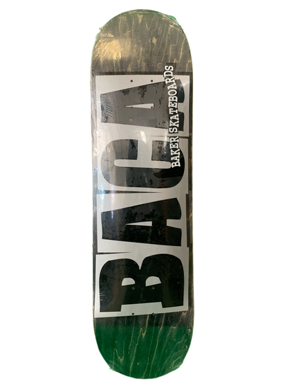 Baker Sammy Baca Logo Black/Grey 8.475" Classic Skateboard Deck
