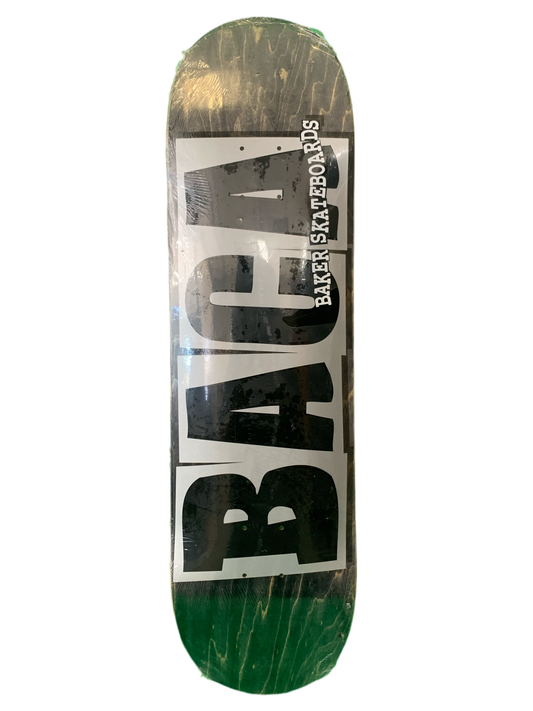 Baker Sammy Baca Logo Black/Grey 8.475" Classic Skateboard Deck