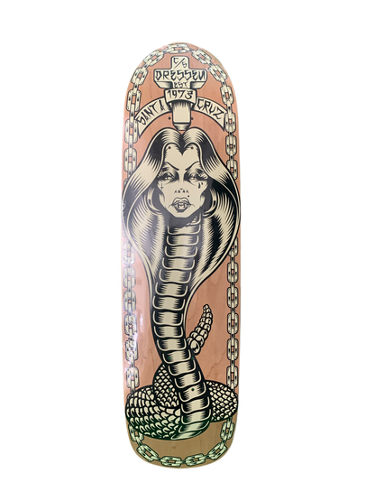 Santa Cruz Eric Dressen Serpiente Powerply 8.75" Classic Skateboard  Deck