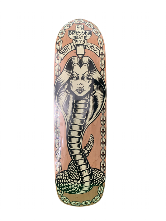 Santa Cruz Eric Dressen Serpiente Powerply 8.75" Classic Skateboard  Deck